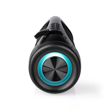 Bluetooth® Party Boombox | 6 óra | 2.0 | 50 W | Media lejátszás: AUX / USB | IPX5 | Összekapcsolható | Hordozó fogantyú | Party fények | Fekete