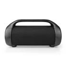 Bluetooth® Party Boombox | 9.5 óra | 2.1 | 120 W | Media lejátszás: AUX | IPX5 | Összekapcsolható | Hordozó fogantyú | Party fények | Fekete