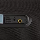 Bluetooth® Party Boombox | 9.5 óra | 2.1 | 120 W | Media lejátszás: AUX | IPX5 | Összekapcsolható | Hordozó fogantyú | Party fények | Fekete