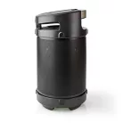 Bluetooth® Party Boombox | 3.5 óra | 4.1 | 210 W | Media lejátszás: AUX / USB | IPX5 | Összekapcsolható | Hordozó fogantyú | Party fények | Ezüst / Fekete