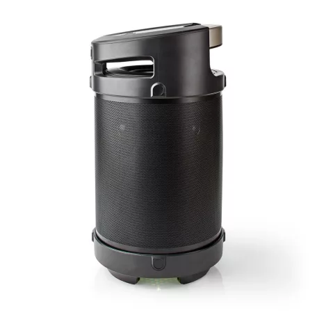 Bluetooth® Party Boombox | 3.5 óra | 4.1 | 210 W | Media lejátszás: AUX / USB | IPX5 | Összekapcsolható | Hordozó fogantyú | Party fények | Ezüst / Fekete