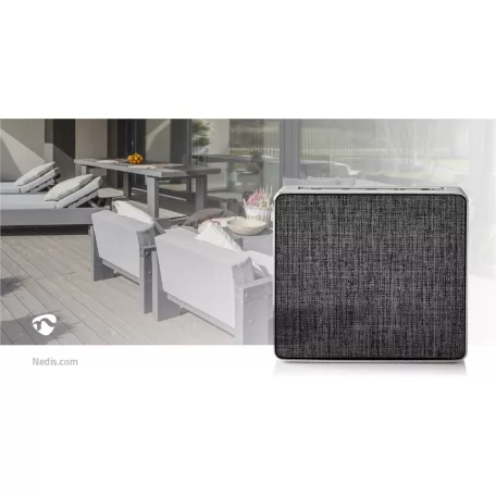 Bluetooth® hangszóró | Maximális akkumulátor lejátszási idő: 4 óra | Kézben Tartott Változat | 15 W | Stereo | Beépített mikrofon | Szürke