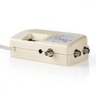 Műholdas Tápadapter | 40-862 MHz | Beszúrási veszteség: -5 dB | 75 Ohm | ABS | Fehér