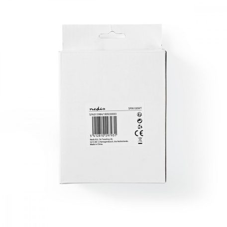 Műholdas Tápadapter | 40-862 MHz | Beszúrási veszteség: -5 dB | 75 Ohm | ABS | Fehér