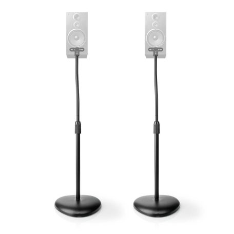 Hangszóró: Mount | A következő típusokkal kompatibilis:: Univerzális | Álló | 4.5 kg | Állítható Magasság | ABS / Acél | Fekete