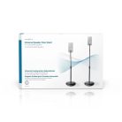 Hangszóró: Mount | A következő típusokkal kompatibilis:: Univerzális | Álló | 4.5 kg | Állítható Magasság | ABS / Acél | Fekete