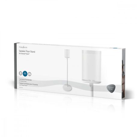 Hangszóró: Mount | A következő típusokkal kompatibilis:: Sonos® One SL™ / Sonos® One™ / Sonos® PLAY:1™ | Álló | 3 kg | Rögzített | ABS / Acél | Fehér