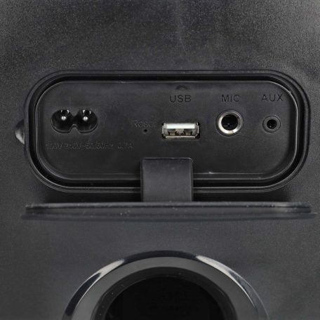 Bluetooth® party hangszóró | Maximális akkumulátor lejátszási idő: 5 óra | 150 W | Hordozó fogantyú | Party fények | Összekapcsolható | Ekvalizer | Fekete / Narancs