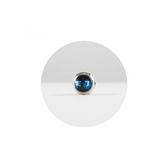 Home SP 02/BK nyomógomb, 1 áramkör, mini záró, fekete