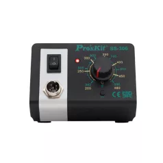   Pro'skit SS-306B forrasztó állomás, 75W-os, szabályozható hőmérséklet, kerámia fűtőbetét, gyors felfűtés
