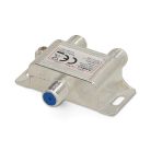 Műholdvevő elosztó | 5 - 2400 MHz | 6.5 dB | Bemenetek száma: 1 | Kimenő csatlakozók száma: 2 | Impedancia: 75 Ohm | Zinc | Ezüst