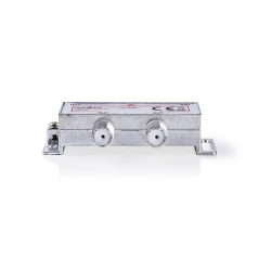   CATV Splitter | 5 - 1000 MHz | Beszúrási veszteség: 8.0 dB | Kimenő csatlakozók száma: 4 | 75 Ohm | Zinc Alloy