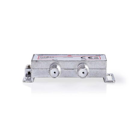CATV Splitter | 5 - 1000 MHz | Beszúrási veszteség: 8.0 dB | Kimenő csatlakozók száma: 4 | 75 Ohm | Zinc Alloy