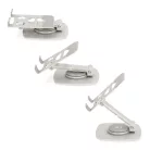 Telefon Állvány | Univerzális | Dönthető Forgatható | Ezüst