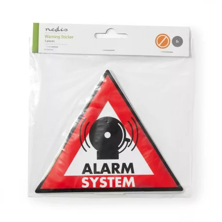 figyelmeztető matrica | Háromszög | Piros | 5 db