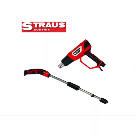 Straus 3 az1-ben 2000W Elektromos Gyomégető, BBQ indító, Hőlégfúvó ST/HG2000-301