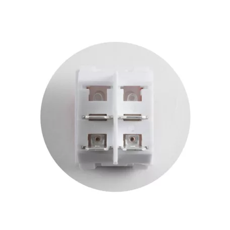 Home STV 101 világítós billenőkapcsoló, 250V, 2ák, piros