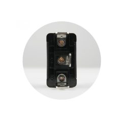   Home ST 22 billenőkapcsoló, 1 áramkör - 3 állás, 250 V, 6 A, fekete