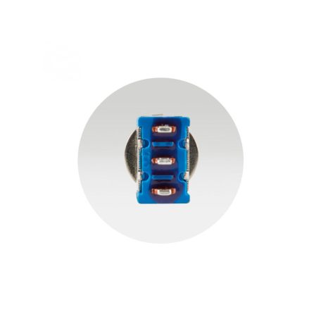 Home ST 303 billenőkapcsoló, 1 áramkör - 3 állás, 250 V, 3 A, kék