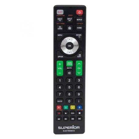 SUPERIOR SUPTRB011 PANASONIC® Ready To Use TV távirányító, Panasonic TV-hez