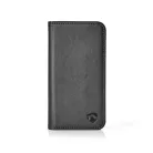 Wallet Book | Alkalmas erre: Huawei | Huawei Mate 20 | 1 Kártyára Alkalmas | Fekete | PU / TPU | Állítható üzemmódok