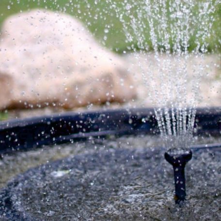 Home SWF 01 LED Napelemes kerti szökőkút, 13 cm átmérő, IP X8 HOME Solar szökőkút