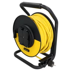   STANLEY SXCR-142 kábeldob, IP44, 25m kábel, max. 3200 W, H07RN-F 3G2,5, kül- és beltéri kivitel