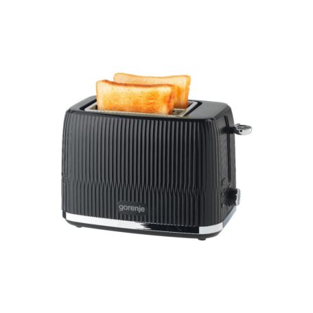 Gorenje T850DPB kenyérpirító, 850 W, 7 fokozat, újramelegítés, kiolvasztás, hőfokszabályozó, megvilágított nyomógombok