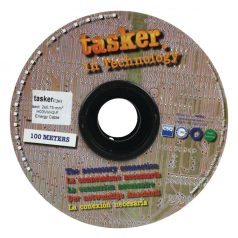 Tápkábel Tekercsben 2x 0.75 mm² 100 m Fehér