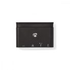 USB Többportos Adapter | USB 3.2 Gen 1 | USB-C™ Dugasz | HDMI™ Aljzat / RJ45 Aljzat / USB-A Aljzat / USB-C™ Aljzat | Kerek | Nikkelezett | Fekete | Doboz