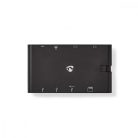 USB Dokkoló Állomás | USB 3.2 Gen 1 | USB-C™ Dugasz | HDMI™ Aljzat / Micro SD / RJ45 Aljzat / SD / VGA Aljzat / 2x USB-A / 2x USB-C™ | Kerek | Nikkelezett | Fekete | Ablakos Doboz Euro Lock Zárral