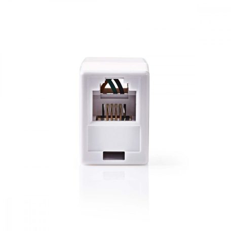 Telecom fali doboz | Csatlakozó típus: RJ11 | RJ11 Aljzat | RJ11 Aljzat | Egyenes | ABS | Fehér