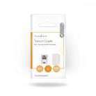 Telecom fali doboz | Csatlakozó típus: RJ11 | RJ11 Aljzat | RJ11 Aljzat | Egyenes | ABS | Fehér