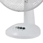Home TF 311 asztali ventilátor, 40 W, 3 fokozat, 30 cm-es lapátátmérő, 90°-os oszcillálás, fehér