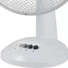   Home TF 31 asztali ventilátor, 30cm-es lapátátmérő, 3 fokozat, 40W, fehér