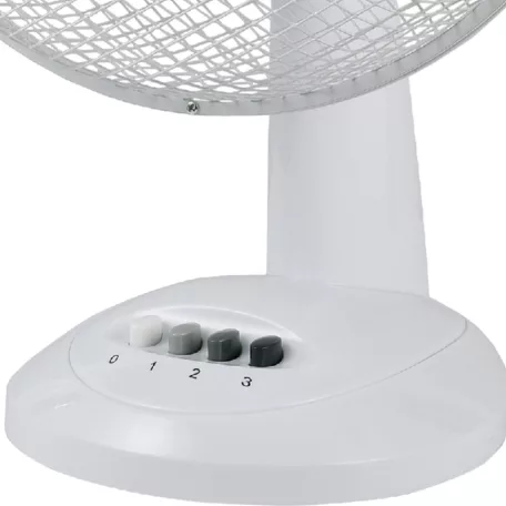 Home TF 31 asztali ventilátor, 30cm-es lapátátmérő, 3 fokozat, 40W, fehér