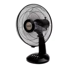   Home TF 32/BK asztali ventilátor, 40 W, 3 fokozat, 30 cm-es lapátátmérő, 90°-os oszcillálás, fekete