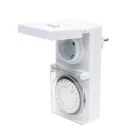 Home TG 24 mechanikus időzítő óra, max. 16 A / 3680 W, 24 óra programozhatóság, IP44, kültéri
