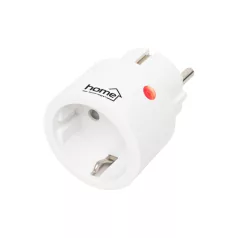   Home TH2300 távirányítható mini hálózati aljzat, max. 2300W, 40m hatótáv, LED visszajelző