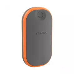   THAW újratölthető kézmelegítő, powerbank funkcióval, kicsi, 5200 mAh kapacitás, újratölthető, 3 üzemmód, max. 60 °C