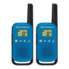   Motorola T42 KÉK Adventure Adóvevő pár, 4 km walkie talkie TLKR T42 Adóvevő pár, 4 km
