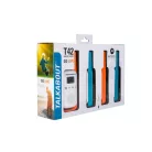 Motorola T42 QUAD Adventure, 4 km walkie talkie TLKR T42 4 km Motorola TALKABOUT T42 adóvevő Rádió, PMR hordozható, 4 darabos készlet