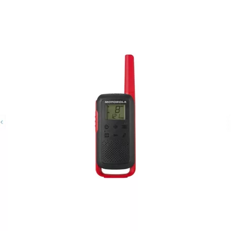 Motorola T62 Adventure Adóvevő pár, 8 km walkie talkie TLKR T62  Adóvevő pár, 8 km, piros TÖLTŐ ÉS AKKUMULÁTORRAL SZETTBEN!