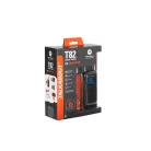 Motorola T82 Adventure Adóvevő pár, 10 km walkie talkie TLKR T82 Motorola Talkabout T82 Rádióállomás, 2 db adó-vevő, fekete - sárga, 16 csatornás