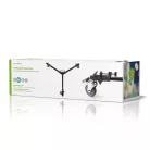 Állvány Dolly | Maximális terhelési kapacitás: 20.0 kg | Háromlábú állvány átmérő tartomány: 29.0 mm | Utazó táskát tartalmaz | Láb zárak | Alumínium | Fekete