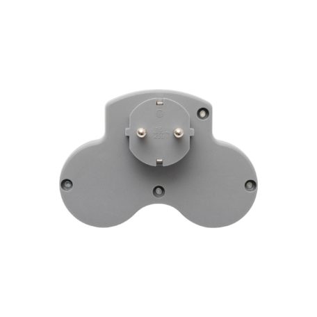 HOME TPF2USBC USBC hálózati töltő, 2.1A, max. 3680 W, 2 db földelt hálózati aljzat gyermekvédő zsaluval