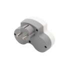 HOME TPF2USBC USBC hálózati töltő, 2.1A, max. 3680 W, 2 db földelt hálózati aljzat gyermekvédő zsaluval