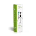 Háromlábú Állvány | Maximális terhelési kapacitás: 0.8 kg | Minimális munka magasság: 11 cm | Maximális munka magasság: 14.5 cm | 1 Szegmens | Ball Head | Utazó táskát tartalmaz | ABS / Acél | Ezüst