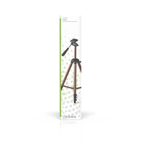 Háromlábú Állvány | Maximális terhelési kapacitás: 2.0 kg | Minimális munka magasság: 40.5 cm | Maximális munka magasság: 128.0 cm | 4 Szegmens | Forgatható | Utazó táskát tartalmaz | ABS / Alumínium | Bronz / Fekete