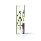 Háromlábú Állvány | Maximális terhelési kapacitás: 2.0 kg | Minimális munka magasság: 40.5 cm | Maximális munka magasság: 128.0 cm | 4 Szegmens | Forgatható | Utazó táskát tartalmaz | ABS / Alumínium | Bronz / Fekete